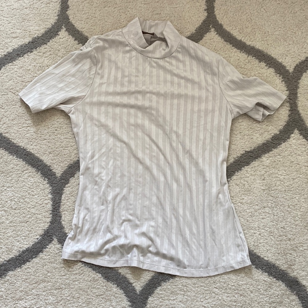 White turtleneck